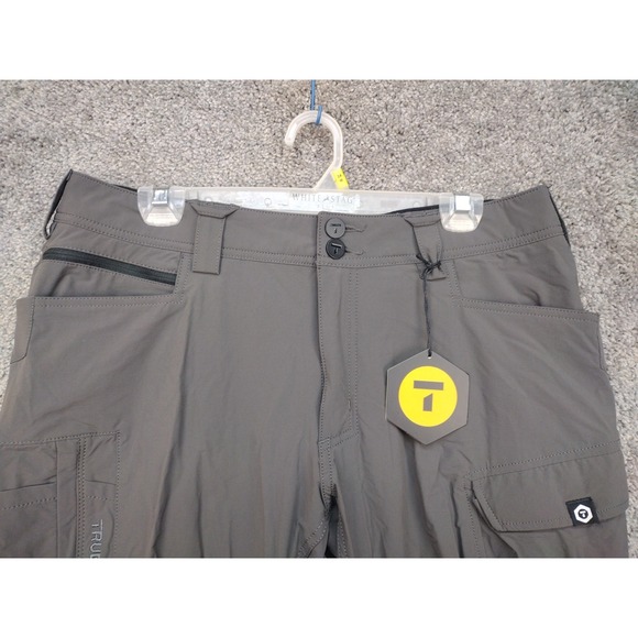 Truewerk T2 Work Pants Mens 34x32 Dark Gray Workwear Technical Performance NWT - Picture 8 of 16
